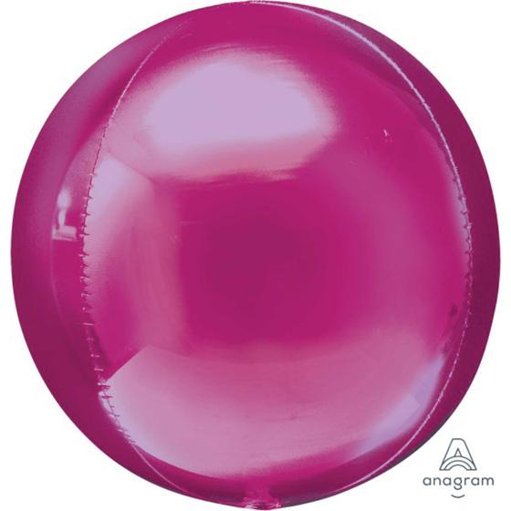 Balloon Orbz 38cm X 40cm Hot Pink Each