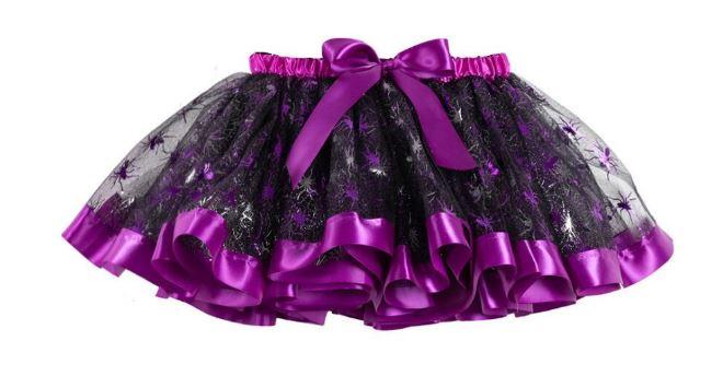 Tutu Child/Teen Purple Spider Skirt 30cm