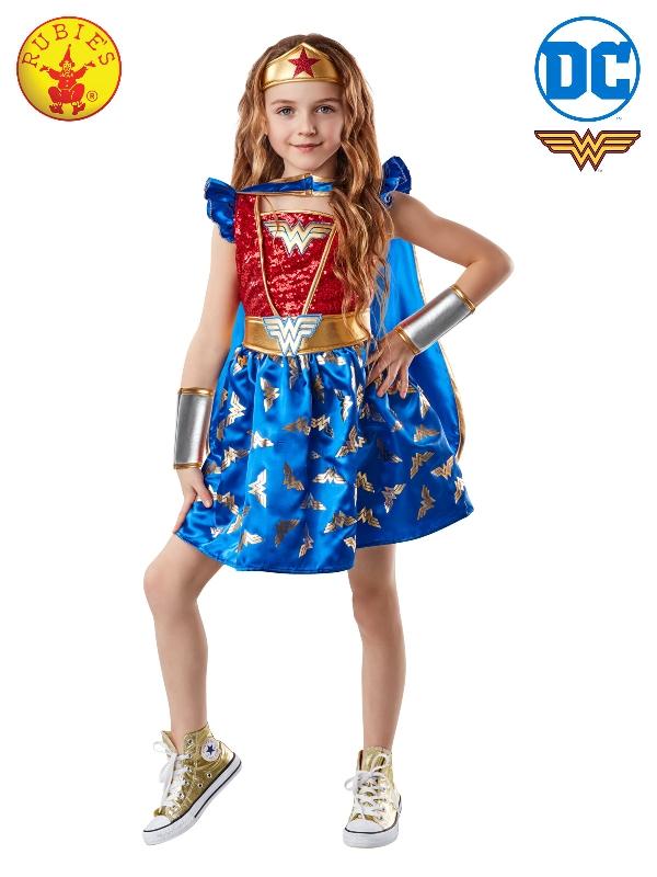 Costume Child Wonder Woman Deluxe 6-8 Years