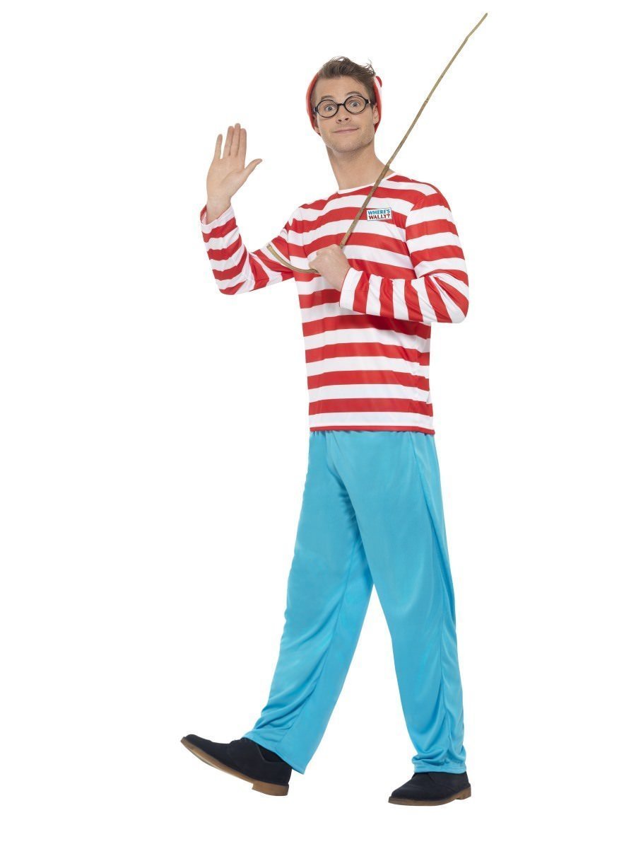 Costume Adult Wheres Wally Medium