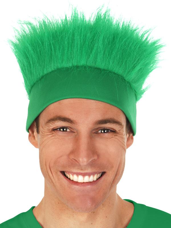 Headband Fluffy Green  Last Chance Buy