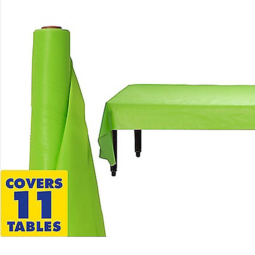 Tablecover Roll Kiwi Lime Green 30m
