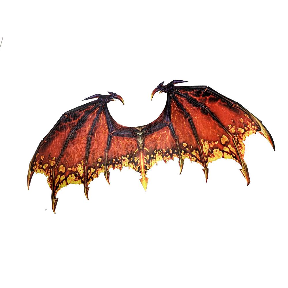 Wings Devil/Dragon/Bat Red Flame