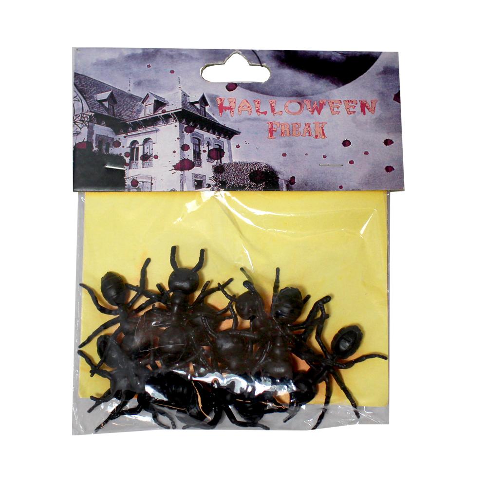 Animals Ants Black Plastic Pk/10