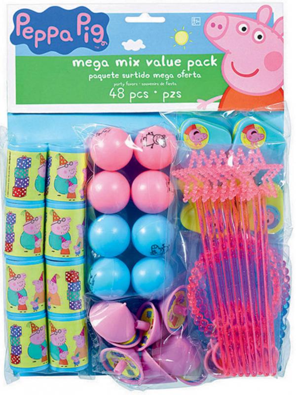 Peppa Pig Confetti Mega Value Favours Pk/48