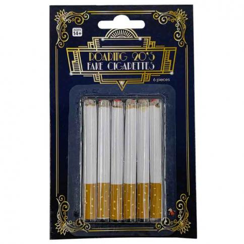 Costume Prop Fake Cigarettes Smoking Accessory Pk/6