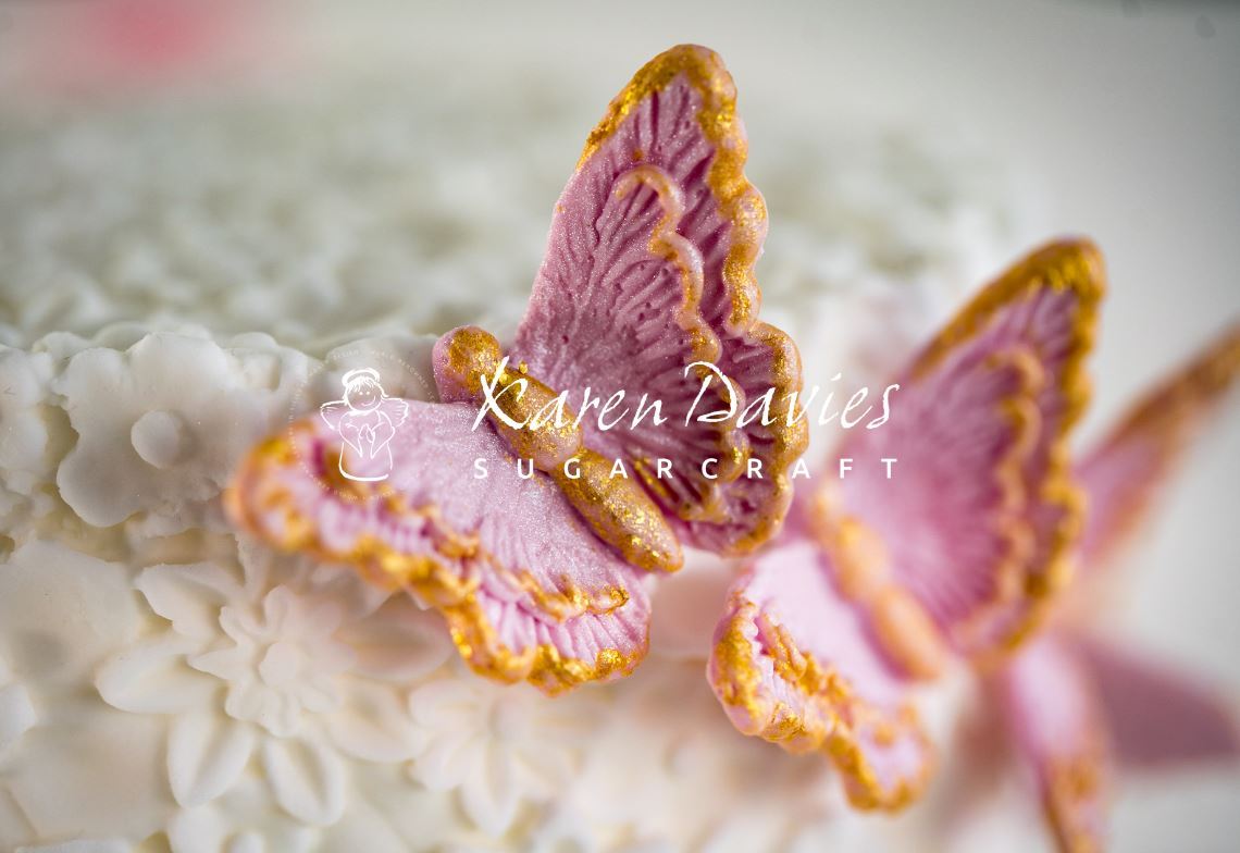 Mould Brush Embroidery Butterflies Karen Davies