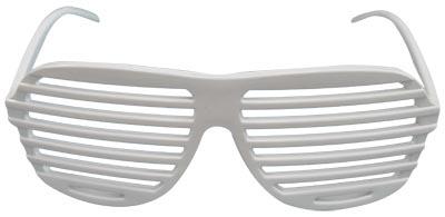 Glasses 80s Slot White