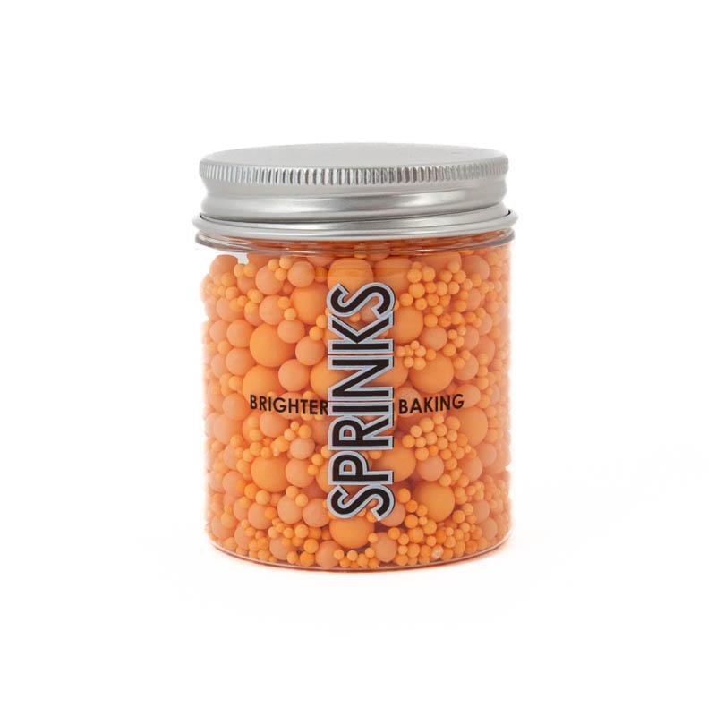Round Ball Sprinkles Pastel Peach Bubble Bubble 65g