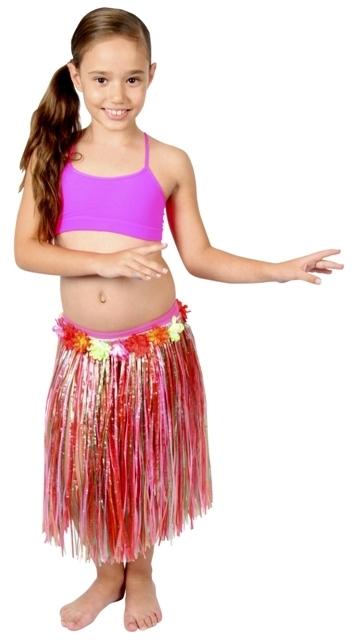 Hawaiian Skirt Child 40cm Multi