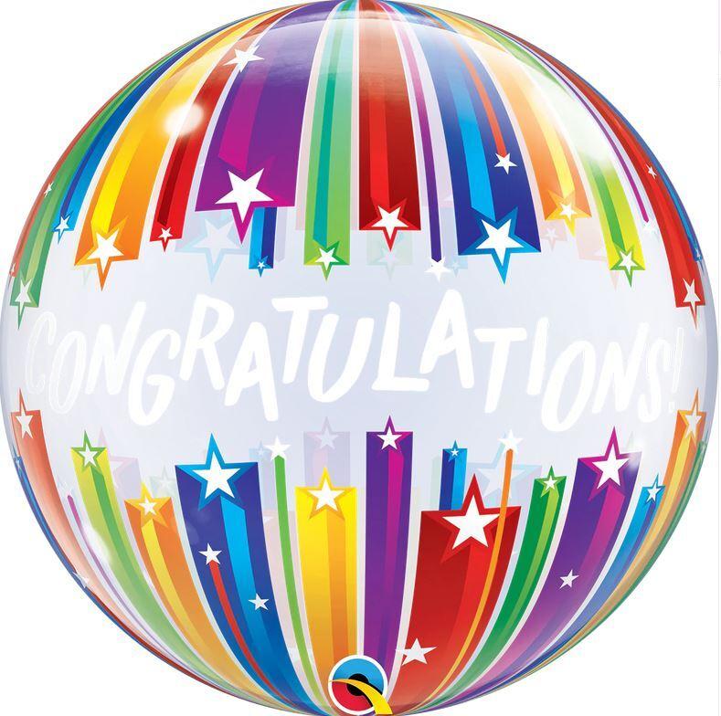 Balloon Bubble Congratulations 56cm