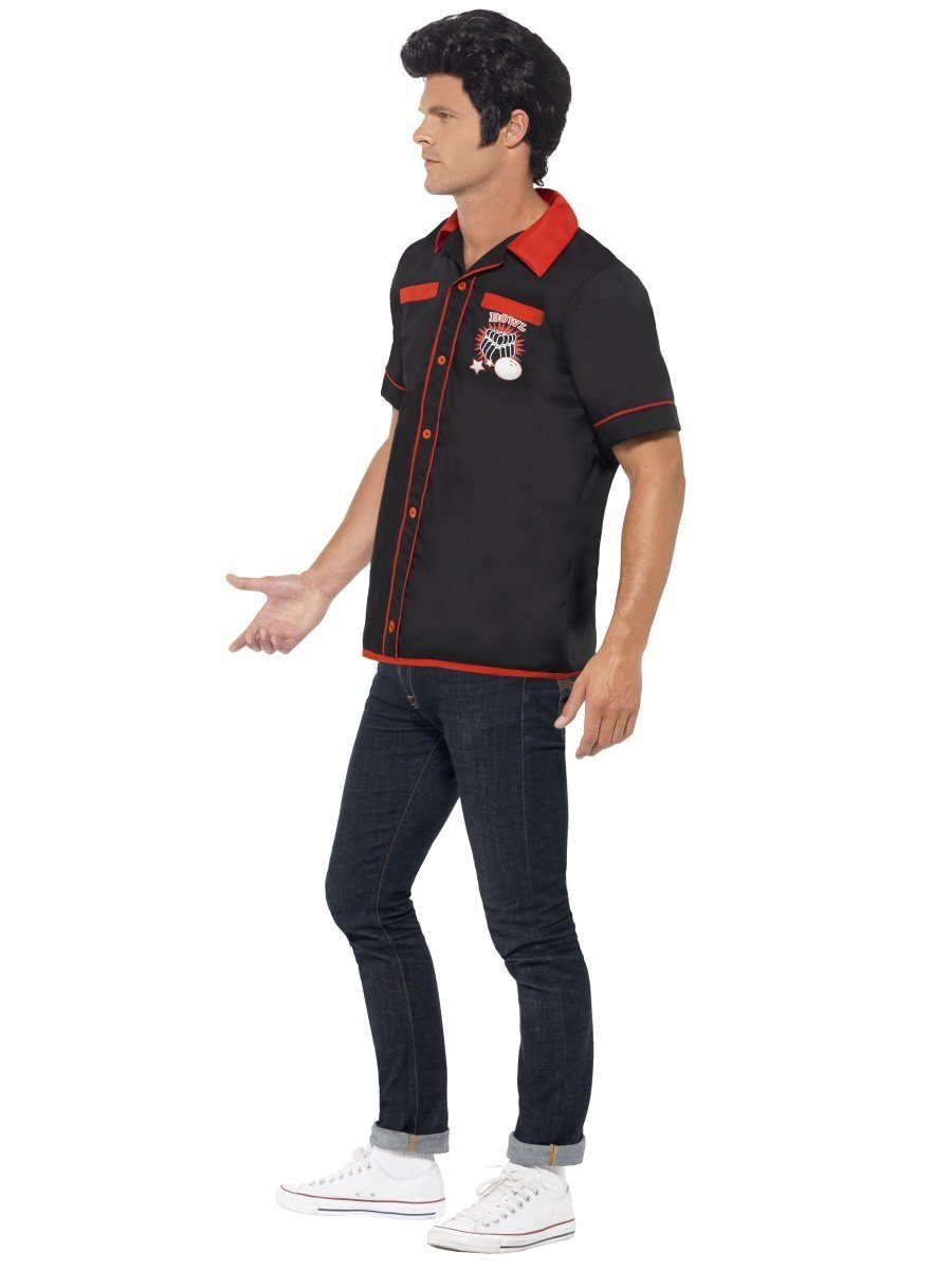 Costume Adult 1950s Bowling Shirt Large