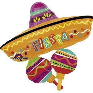 Balloon Foil Shape Fiesta Fun Cluster