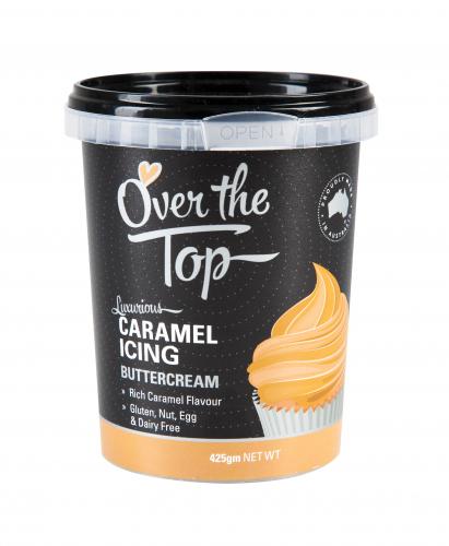 Buttercream Caramel 425g Over Top