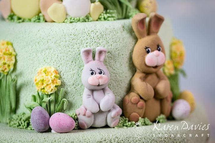Mould Easter Bunnies Karen Davies