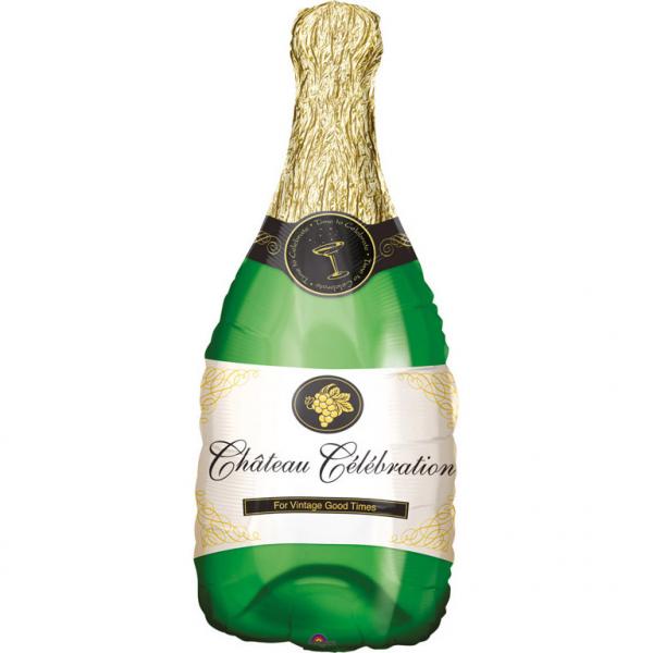 Balloon Foil Shape Champagne Celebration
