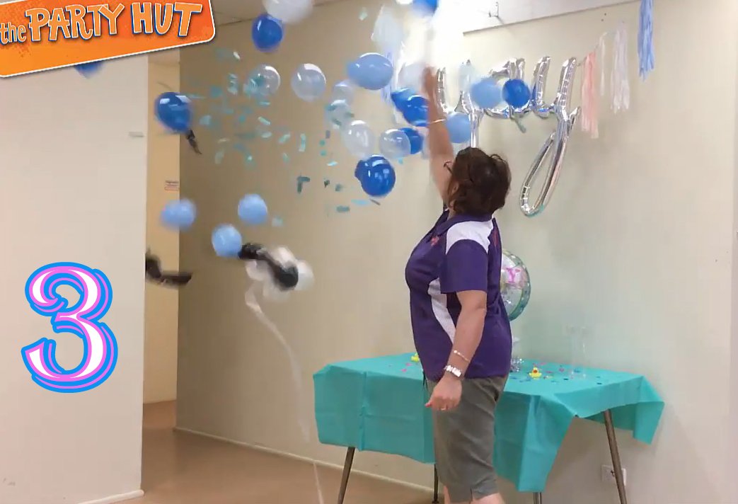 Gender Reveal Indoor Exploding Balloon