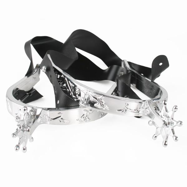 Spurs Pair Black And Silver
