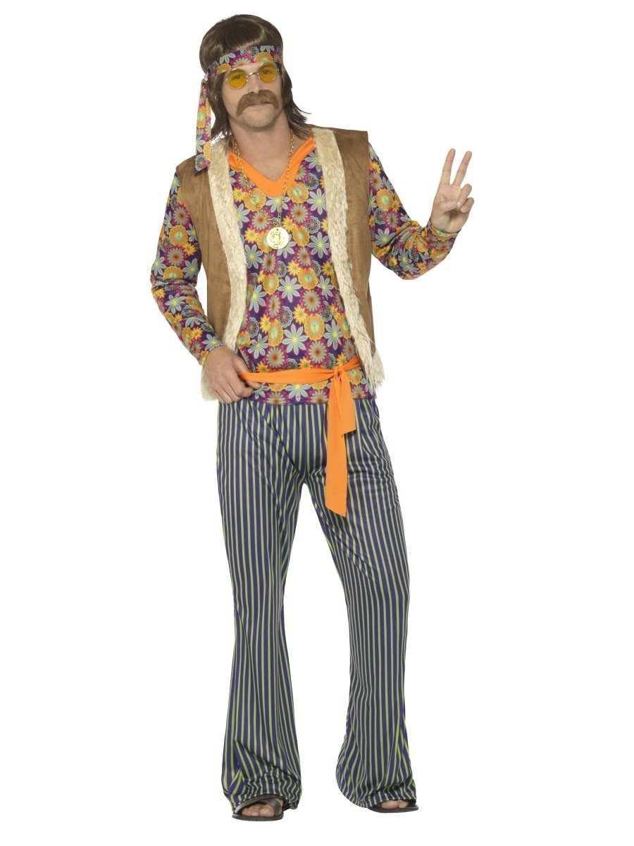 Costume Adult Hippy Singer1960s Large