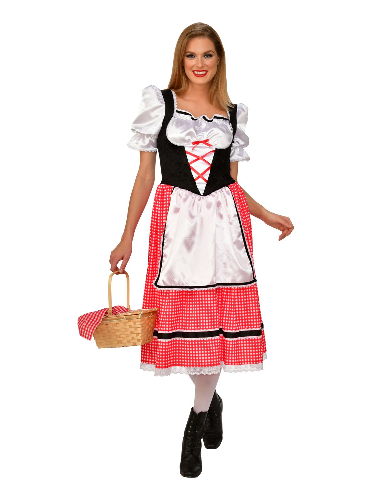 Costume Adult Red Riding Hood Large