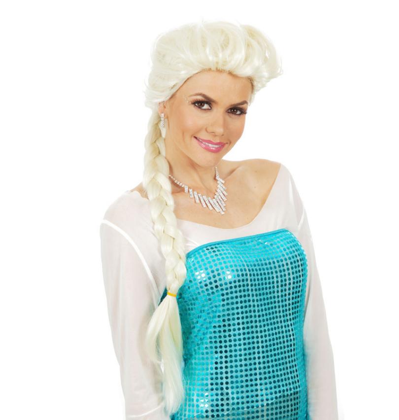 Wig Elsa Plait Blonde