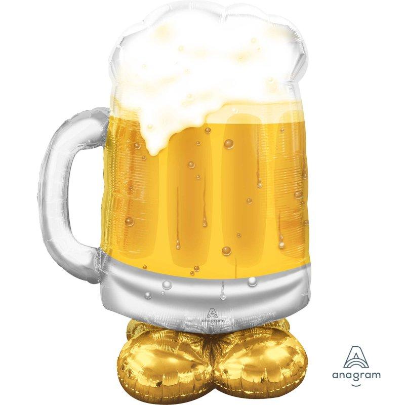 Balloon Foil Airloonz Big Beer Mug 124cm X 78cm