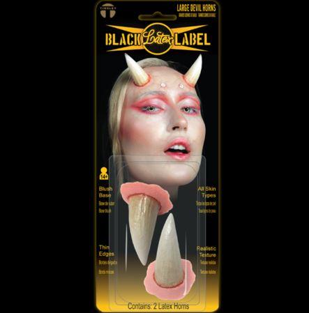 Prosthetics Tinsley Black Label Large Devil Horns Deluxe