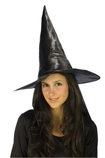 Hat Witch Black Taffetta