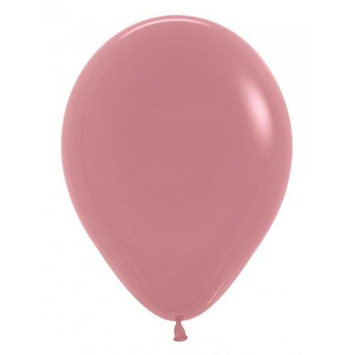 Latex Balloons 30cm Fashion Rosewood Pk 100