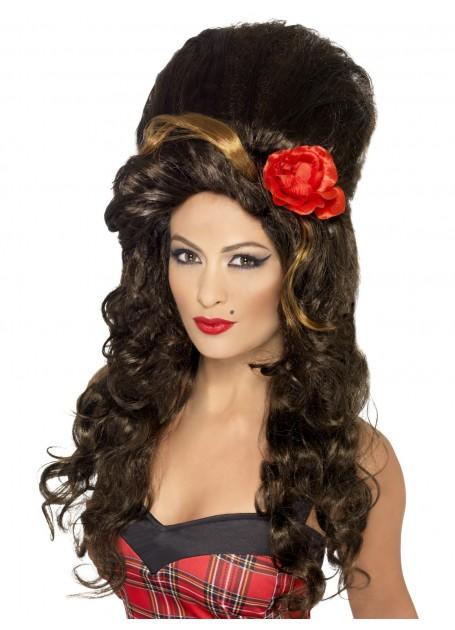 Wig Behive Brown Rehab