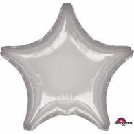 Balloon Foil 45cm Star Silver