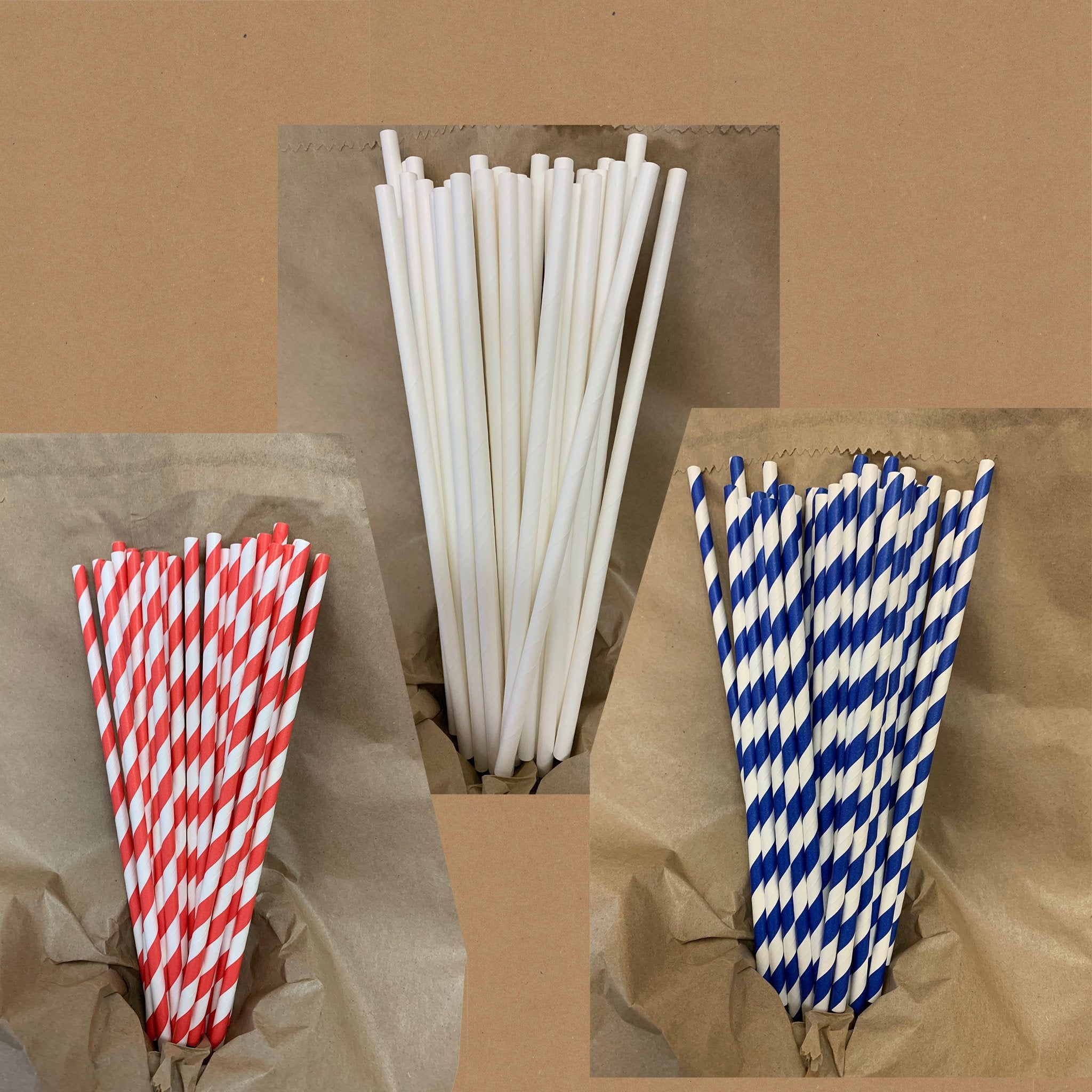 Straws Paper Assorted Alpen Pack 25 Last Chance To Buy Clearance Item