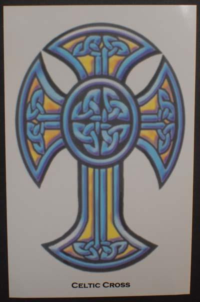 Temporary Tattoo Symbol Celtic Cross