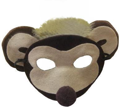 Animal Costume Headband & Mask Set Monkey