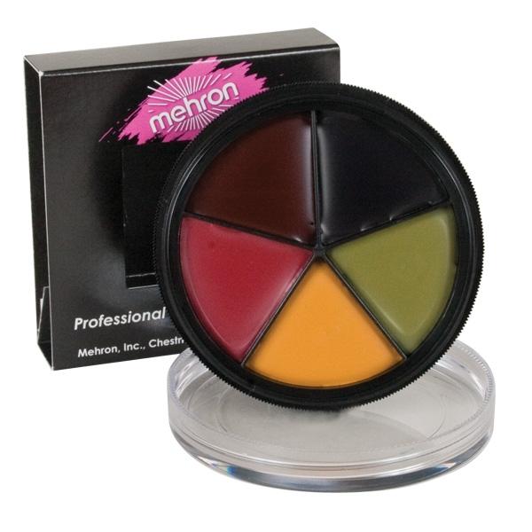 Bruising Make Up Mehron 5 Colours Deluxe Mehron