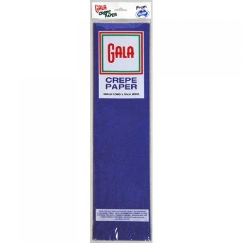 Crepe Paper French Blue 245cm X 50cm
