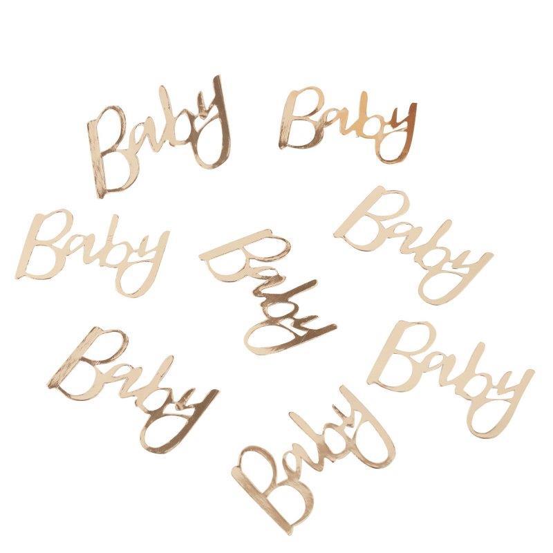 Oh Baby Confetti Gold 14g Cardboard Gloss