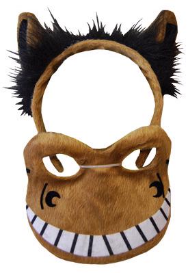 Animal Costume Headband & Mask Set Horse/Pony