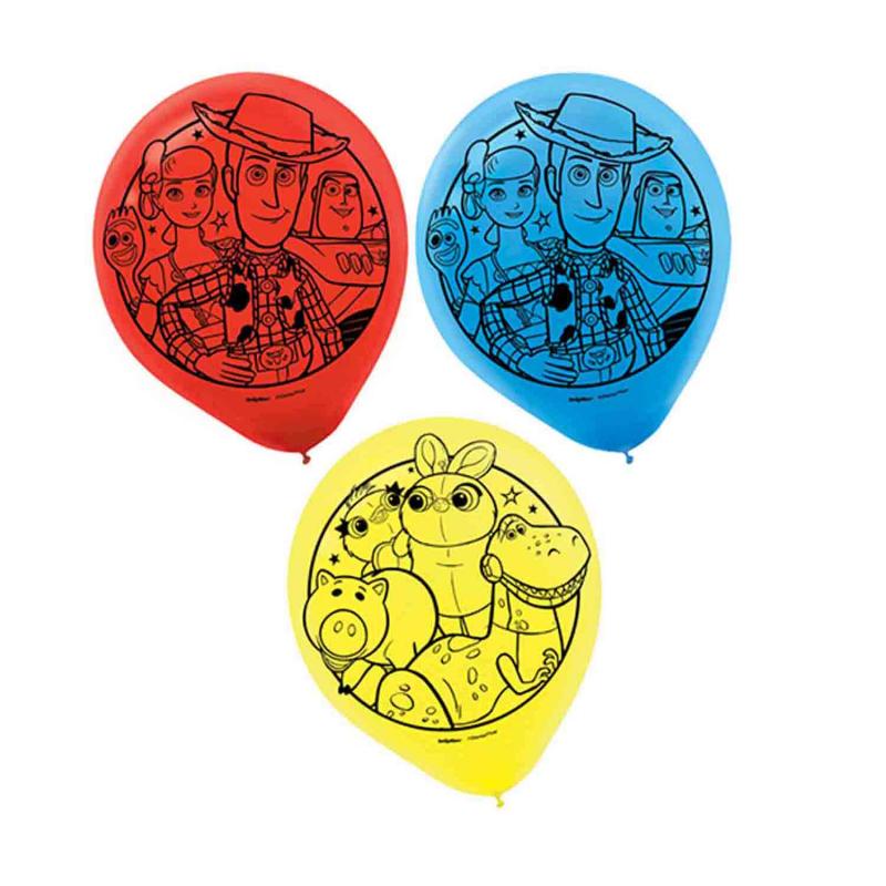 Toy Story 4 Latex Balloons 30cm Pk/4