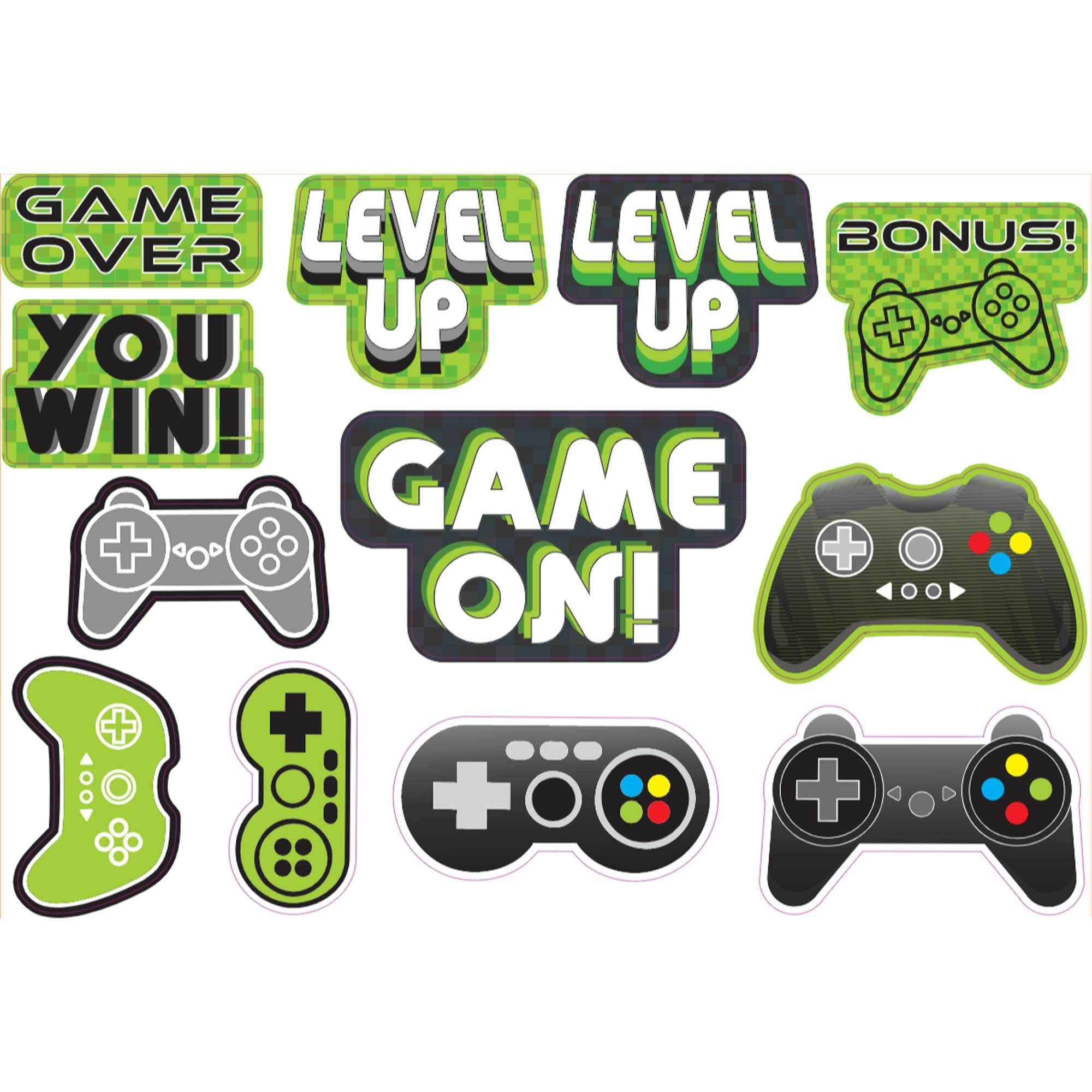 Level Up Gaming Cutouts Value Pack/12