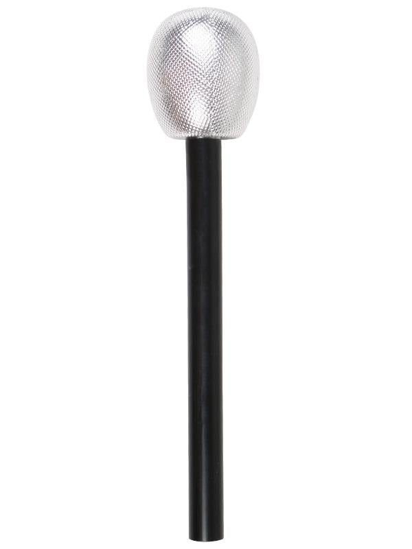 Microphone Metallic Silver 27cm