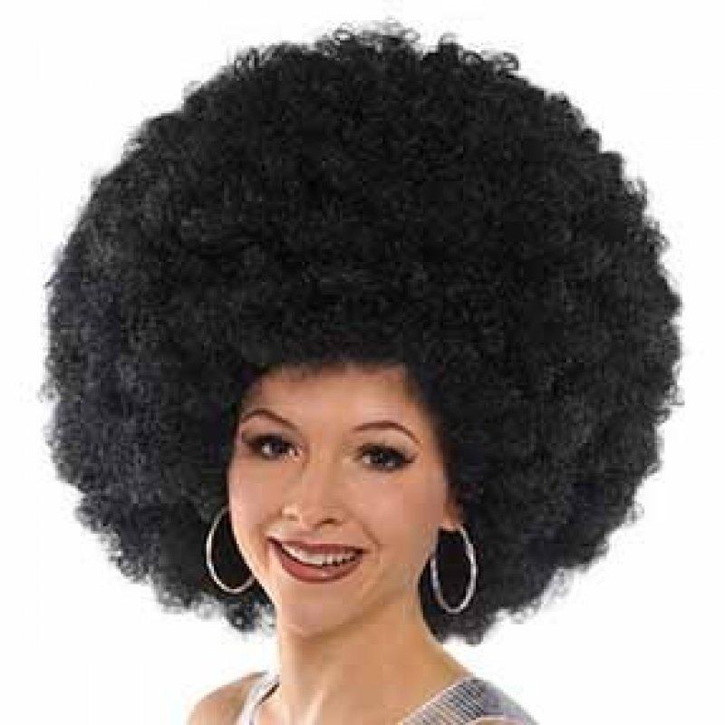 Wig Afro Black The Worlds Biggest