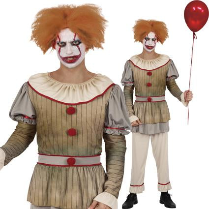 Costume Adult Vintage Clown Sideshow Sam Medium/Large